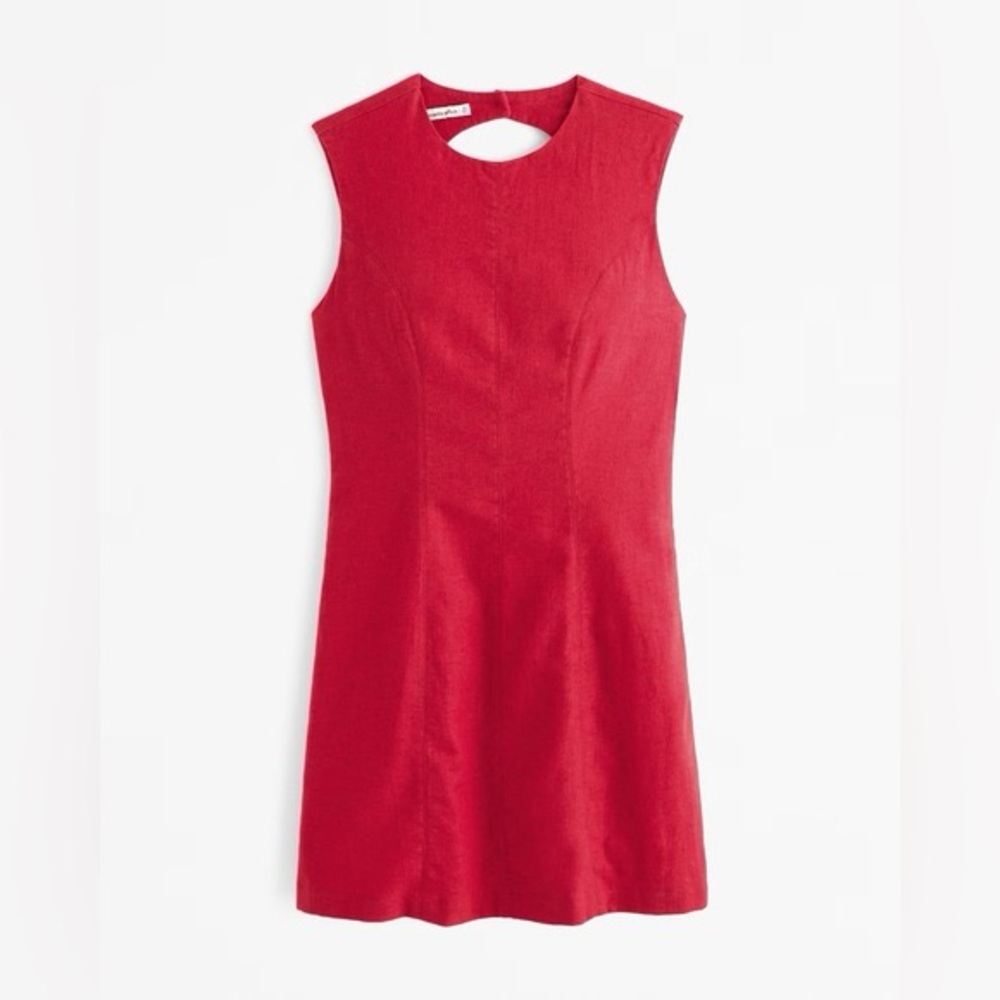 NWT Abercrombie & Fitch Linen & Cotton Blend Mini Dress